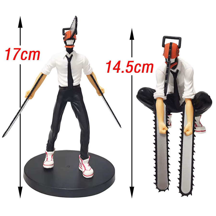 Bandai Chainsaw Man Denji Actionfiguren, 2-teiliges Set - Bild 6