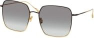 EOE EYEWEAR AB KRYCKLAN 57 Sonnenbrille, Quadratisch, Metall, Black Grey, Damen - Bild 1