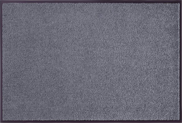 NYVI Fußmatte Wash & Clean, wetterfest und rutschfest, Grau, B: 60 cm, T: 90 cm - Bild 1