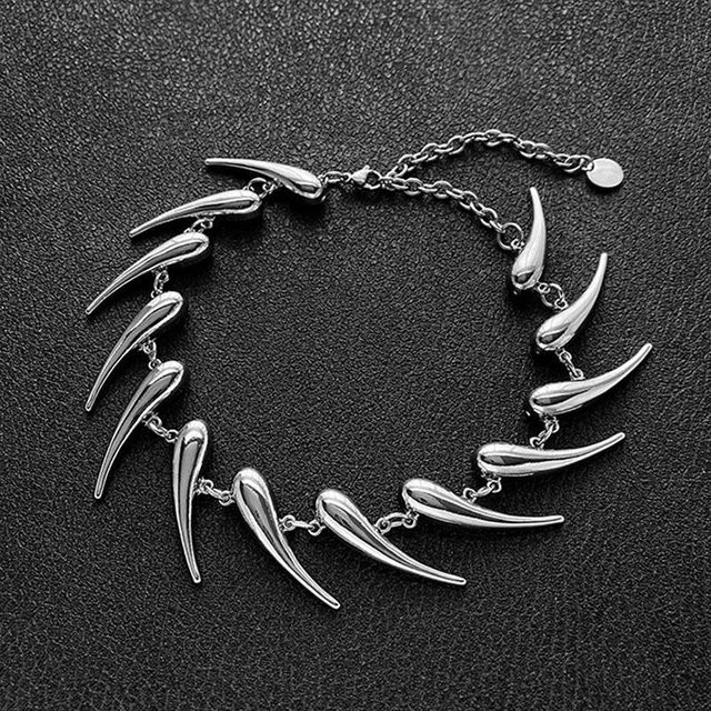 Rui Di Choker Halskette Edelstahl, Schwarz, Unisex - Bild 1