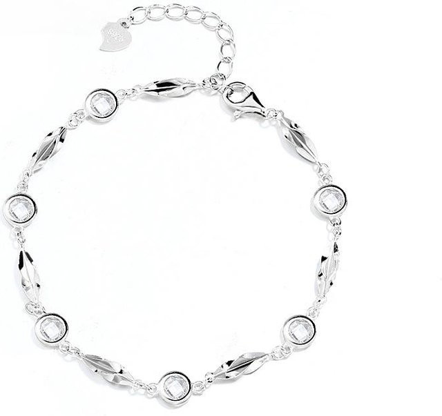 Lucky Star Jewelry Armband, 925 Silber, Diamant, Damen - Bild 1