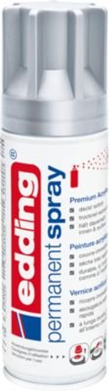 Edding 5200 Permanentspray Silber seidenmatt, 200 ml - Bild 4
