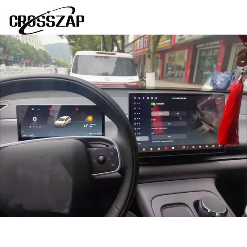 CrossZap Gehärtetes Glas Schutzfilm für Leapmotor B10 2025 2026 Transparent - Bild 4