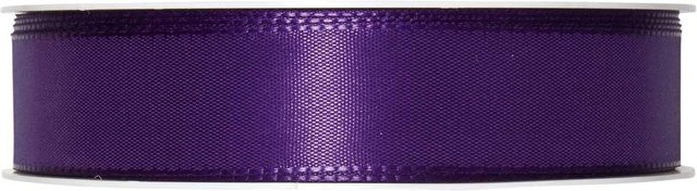 Halbach Taftband aus Polyester in Lila, Breite: 2,5 cm, Länge: 5 m - Bild 1