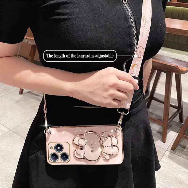 Schutzhülle mit Lanyard für Xiaomi Poco Modelle in Weiß - Bild 2