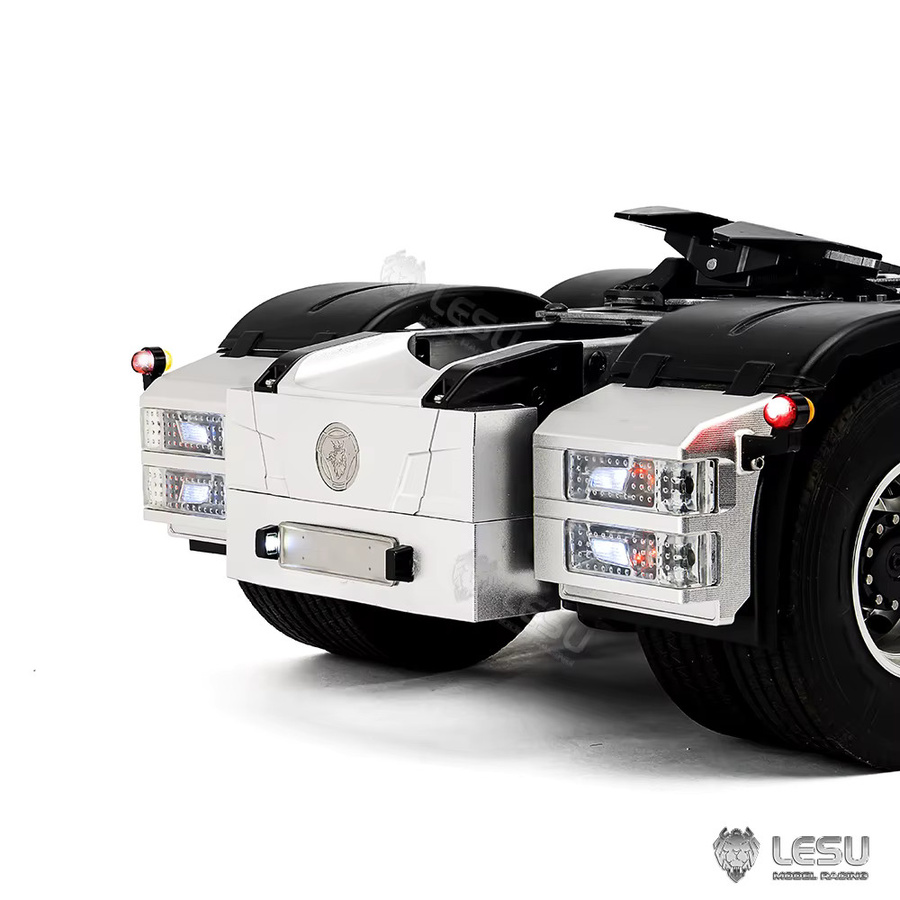 LESU Tamiya Traktor LKW 770S R620 R470 Heckträger Heckflügel Rücklichtset, 1:14, Zubehör, Metall - Bild 2