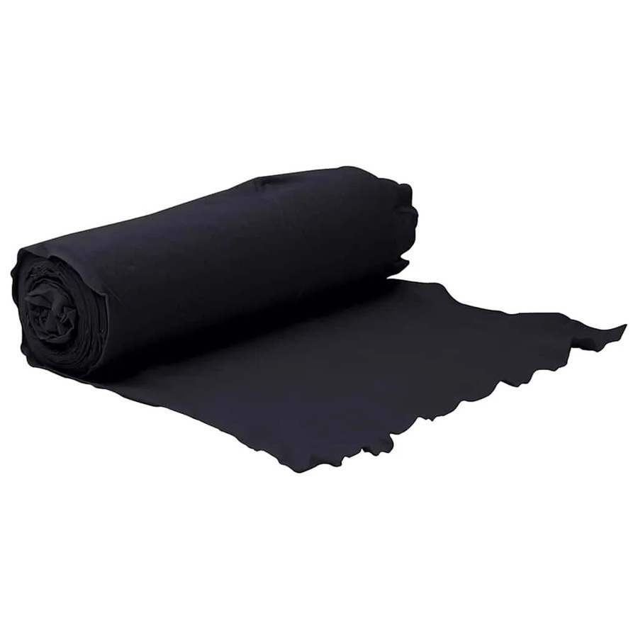 vidaXL Geotextil-Vlies Schwarz aus Polyesterfaser für den Garten, Breite: 1 m, Länge: 10 m - Bild 2
