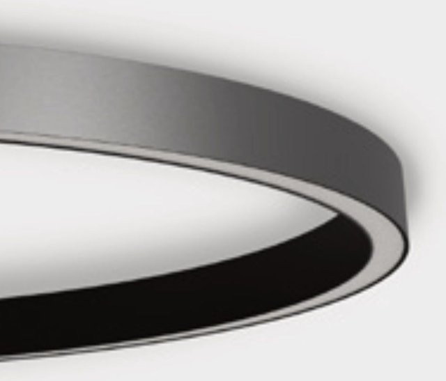 Nemo Lighting Zirkol Ceiling 85 LED-Deckenleuchte in Schwarz mit dimmbarer warmweißer LED - Bild 1