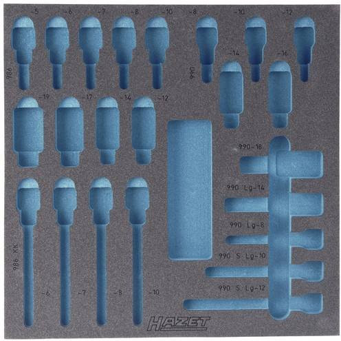 Hazet 2K-Weichschaum-Einlage 163-119L, Breite: 34,2 cm, Tiefe: 34,4 cm - Bild 1