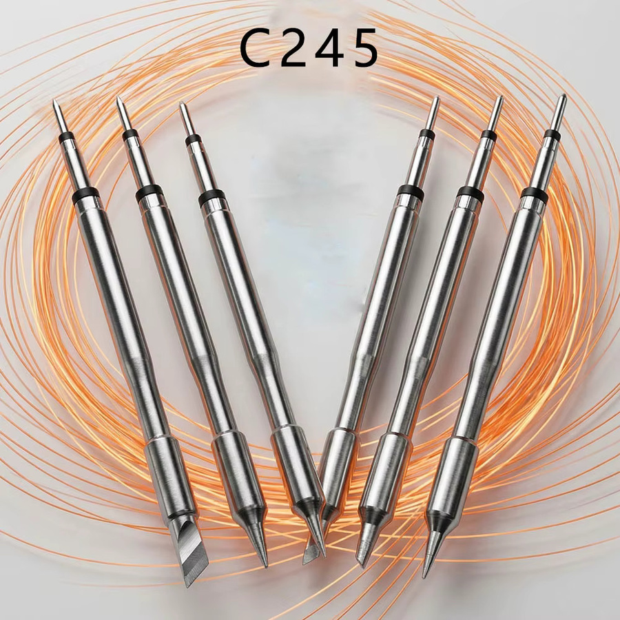 QUICKO C245 Universeller T245 Lötspitzen-Griff für Lötstationen und Handy-Reparaturwerkzeuge in Silber - Bild 2