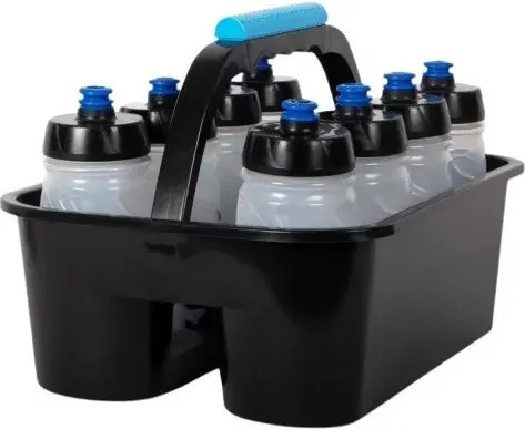 Flaschenhalter Prestoglas von Arcoroc für 8 Flaschen in Schwarz - Bild 1
