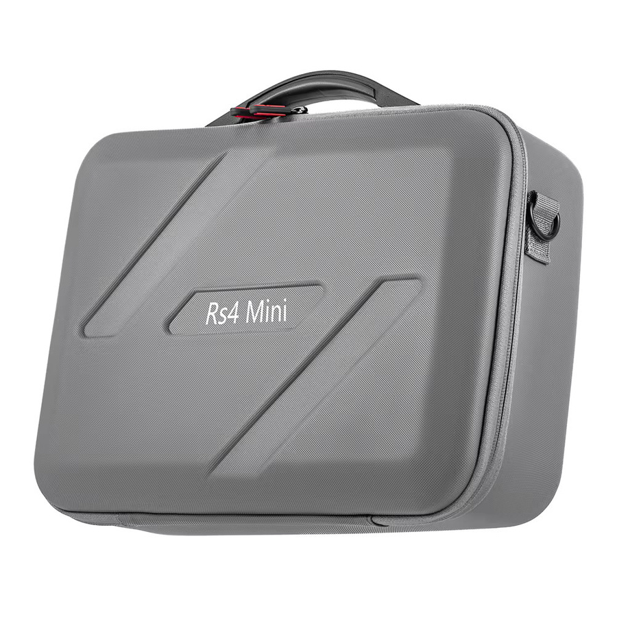 DJI RS4 Mini Tragetasche aus PU in Grau – Spritzwassergeschützte und kratzfeste Reisebox als Schutzhülle für deinen Stabilisator - Bild 3