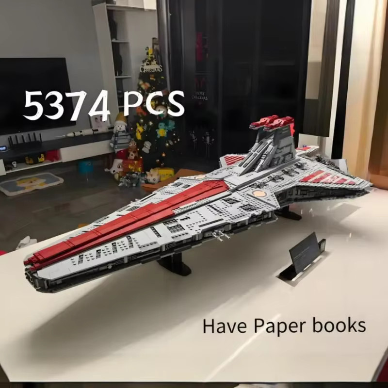 Hot Toys Star Wars Interstellar Conflict Venator-Klasse Republic Attack Cruiser, Baustein-Modell - Bild 2