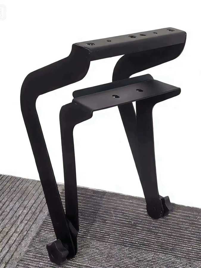 Prohsaudio Robuste Stahl U-Lautsprecherhalterung in Schwarz für PA DJ Studio Monitorlautsprecher Y8 und Y10 - Bild 5