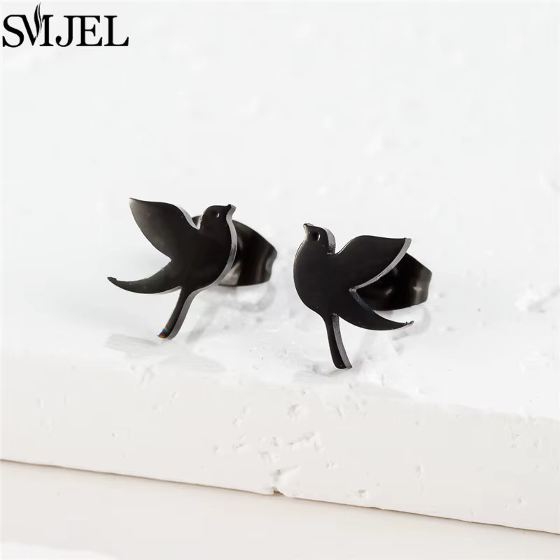 SMJEL Ohrstecker Edelstahl, Vintage, Damen - Bild 3