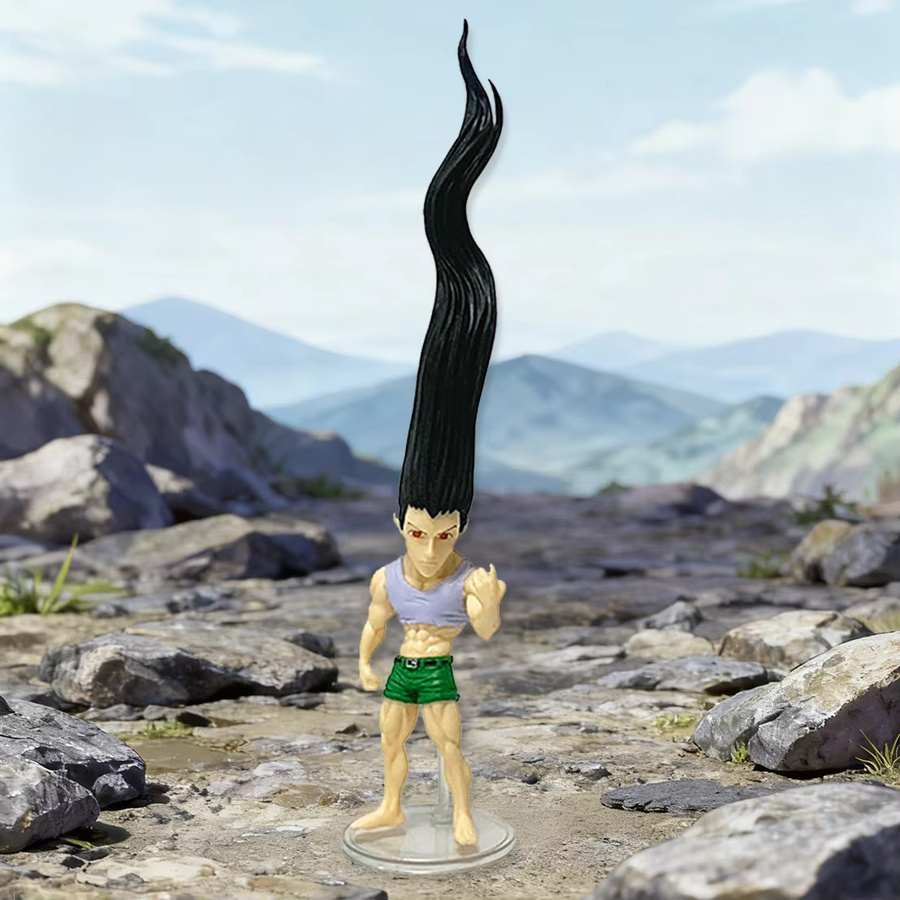 Bandai Hunter × Hunter Blackening Xiaojie Action Doll, Einzelfigur, Kunststoff - Bild 4