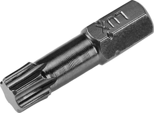 LUX-TOOLS Torsion Bit Comfort TX40 Schraubendreher-Bits, 2 Stück, Silber - Bild 1