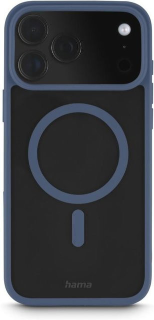 Magnetische Frame Protect Handyhülle für Apple iPhone 17 Pro Max in Transparent und Schwarz - Bild 1