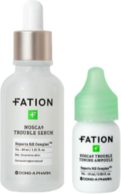 Fation Nosca9 Serum & Ampulle Doppelset mit Niacinamid, 45 ml - Bild 1