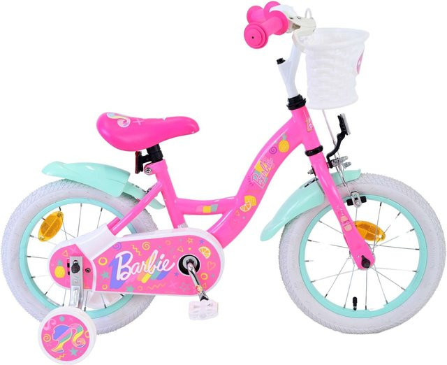 Volare Barbie Kinderfahrrad 14 Zoll - Bild 1