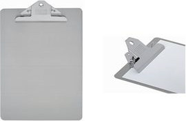 MAUL Klemmbrett A4 aus Edelstahl in Silber - Bild 1