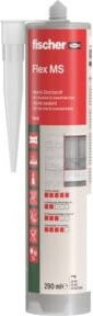 fischer Flex MS MS-Polymer Dichtstoff in Weiß, 290 ml - Bild 2
