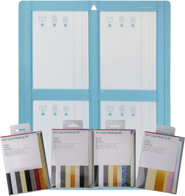 Cricut Kartenherstellungs-Set mit Maker 3 und Explore 3 Maschinen, Einlegekarten und Kartenmatte in Multicolour - Bild 1