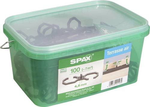 Spax Abstandshalter transparent, 100 Stück, B/T/H: 28 x 0,9 x 2,8 mm, Länge: 90 mm - Bild 1