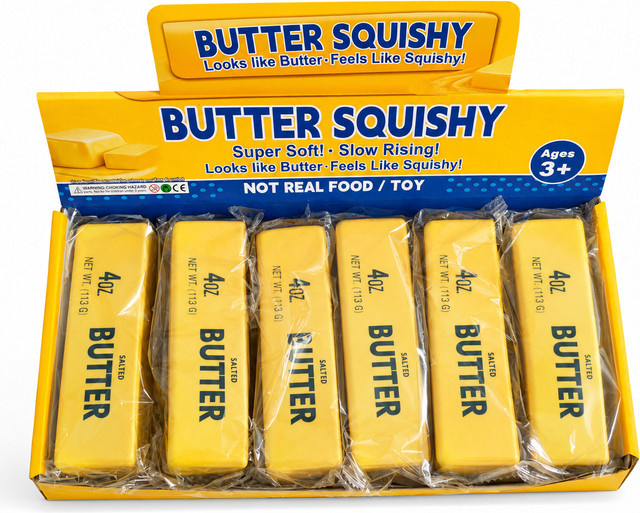 NEEDOH Butterbälle zum Quetschen, Lebensmittelspielzeug - Bild 1