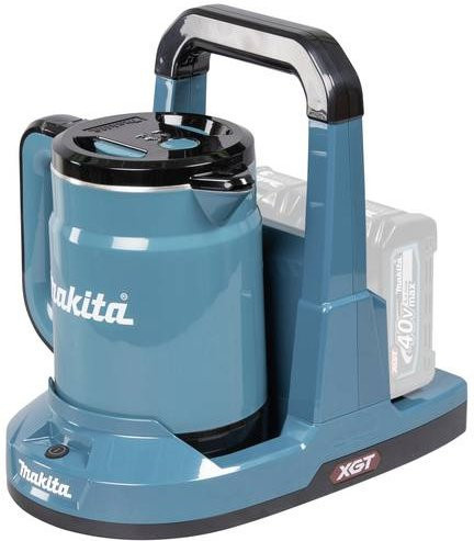 Makita Akku-Wasserkocher KT001GZ 40V in Blau mit 800 ml Füllmenge - Bild 1