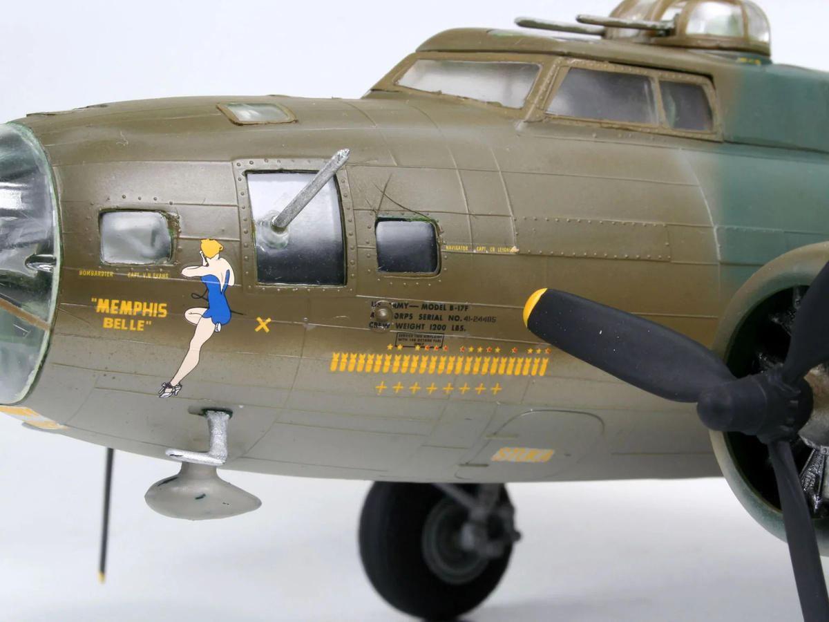 Revell B-17F Memphis Belle, Modellbau, 1:48 - Bild 4