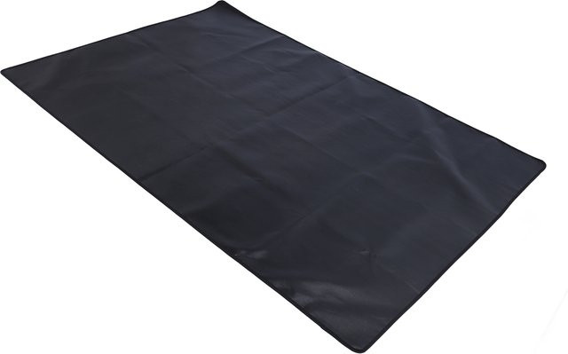 ZJCHAO Feuerfeste Grillmatte in Schwarz, ölbeständige und wasserdichte Grillunterlage für Outdoor-Grills und Feuerstellen, Breite: 193 cm, Tiefe: 132 cm - Bild 1