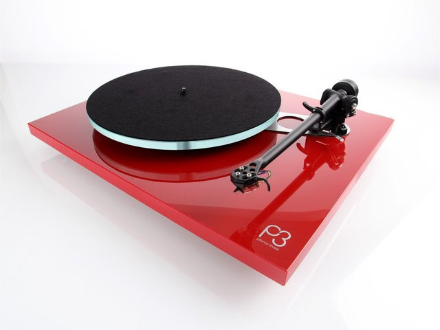 Rega Planar 3 Plattenspieler in Rot - Bild 1