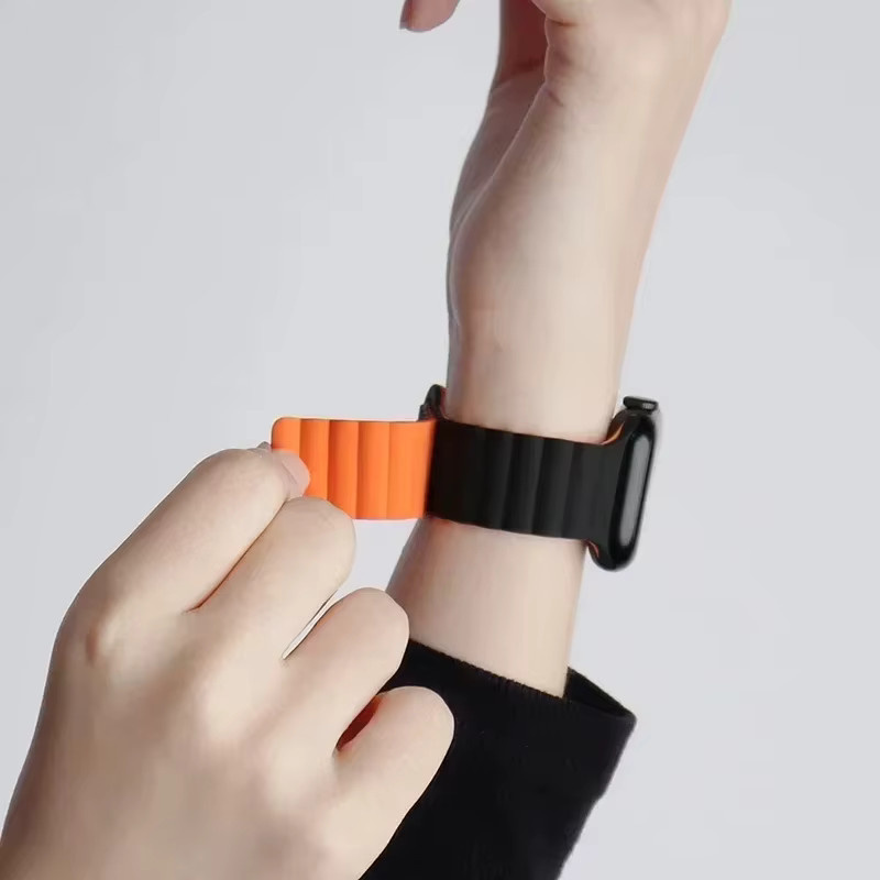 NEY Uhrenarmband Silikon, Schwarz, Unisex - Bild 4