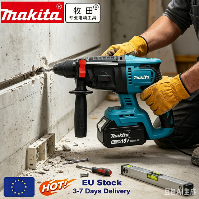 Makita DHR242 Akkubohrhämmer 18V mit bürstenlosem Motor für deine Makita 18V Elektrowerkzeuge - Bild 1
