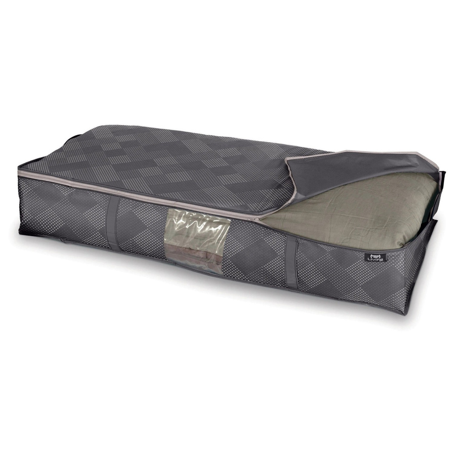 Domopak Living Kleiderhülle Pixel XL Grau, B/T/H: 95 x 45 x 18 cm - Bild 2
