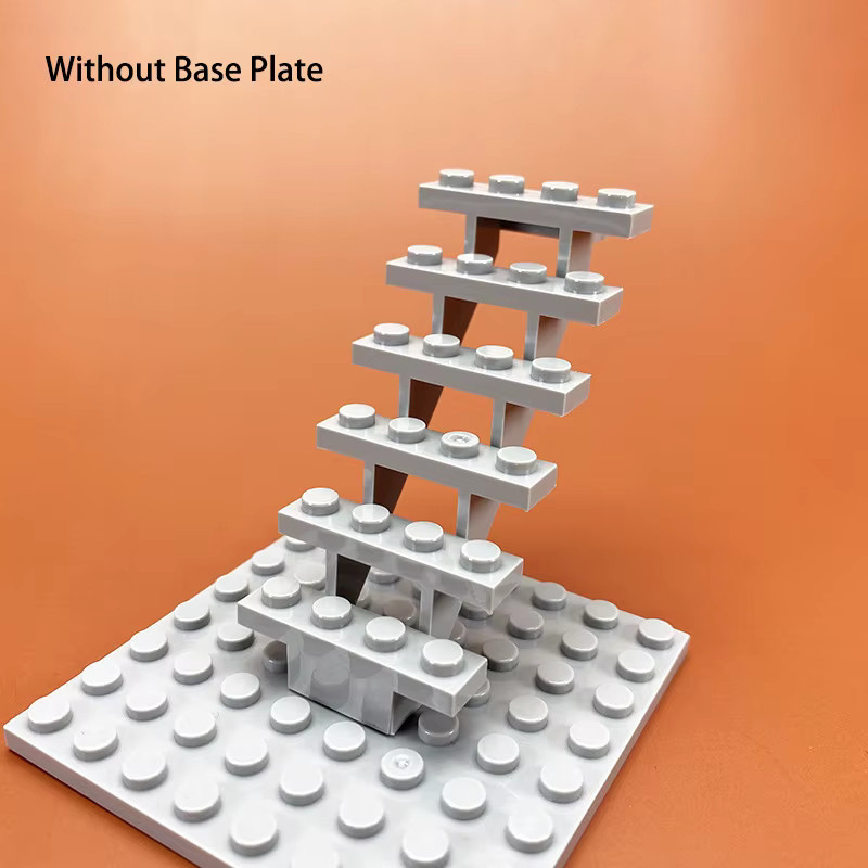MOC Treppe 30134 Bausteine, Schwarz/Grau/Braun/Weiß, Stadt, Straße - Bild 3