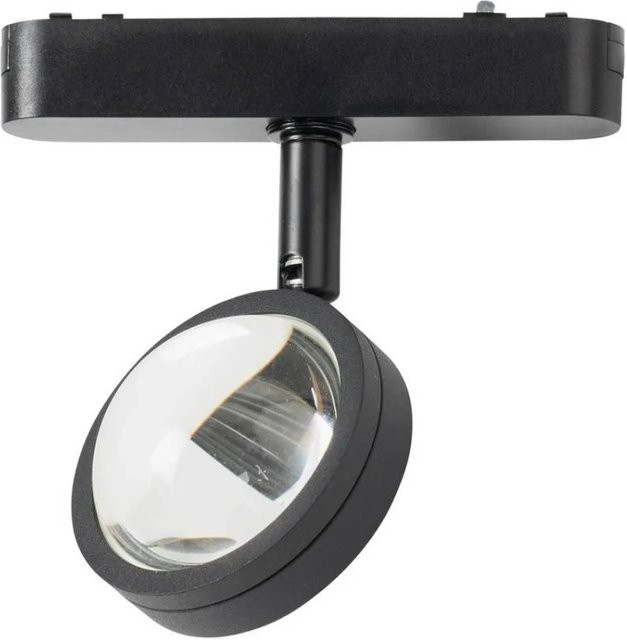 Lindby Lumaro LED Wohnzimmerleuchte Modern aus Aluminium in Schwarz, 1-flammig, dimmbar - Bild 1