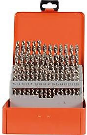 Projahn Spiralbohrer-Set UF-L aus HSS-Co, 41-teilig, Ø 6–10 mm in 0,1 mm Schritten, orange Bohrerkassette - Bild 1