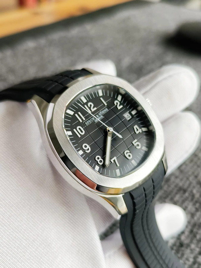 Specht&Söhne Armbanduhr, Automatik, Edelstahl, Roségold, Kautschuk, Herren - Bild 2