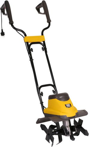 Texas Elektro-Motorhacke El-Tex 1000 in Schwarz und Gelb mit 1000 W und einer Arbeitsbreite von 36 cm - Bild 1