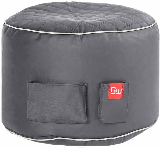 Gamewarez Gaming Sitzsack Granit Hurricane Station in Lightgrey, wiederbefüllbar - Bild 1