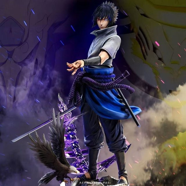 Yiran toy 1 Naruto Shippuden Naruto Uzumaki Uchiha Sasuke Actionfigur, ab 14 Jahren - Bild 1