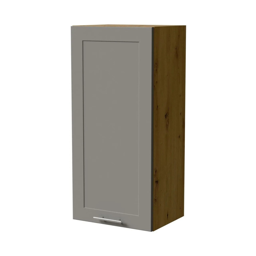 Feldmann-Wohnen Hängeschrank Oslo W4 in Eiche Artisan und Dust Grey Matt, B/T/H: 45 x 32,5 x 96 cm - Bild 2