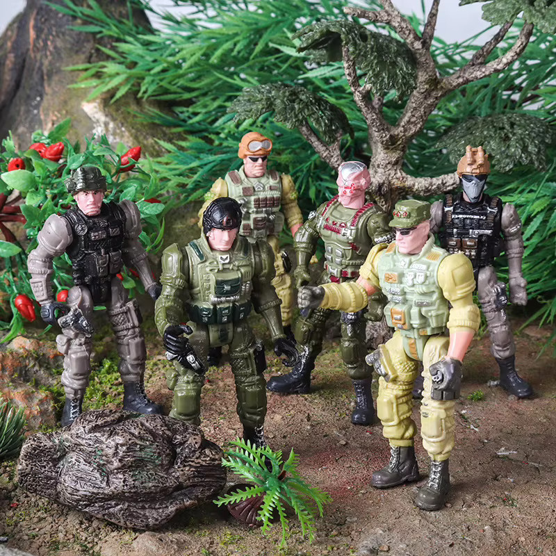 Oenux Explorer Soldaten-Actionfigur Polizist, 1/12 Maßstab - Bild 2