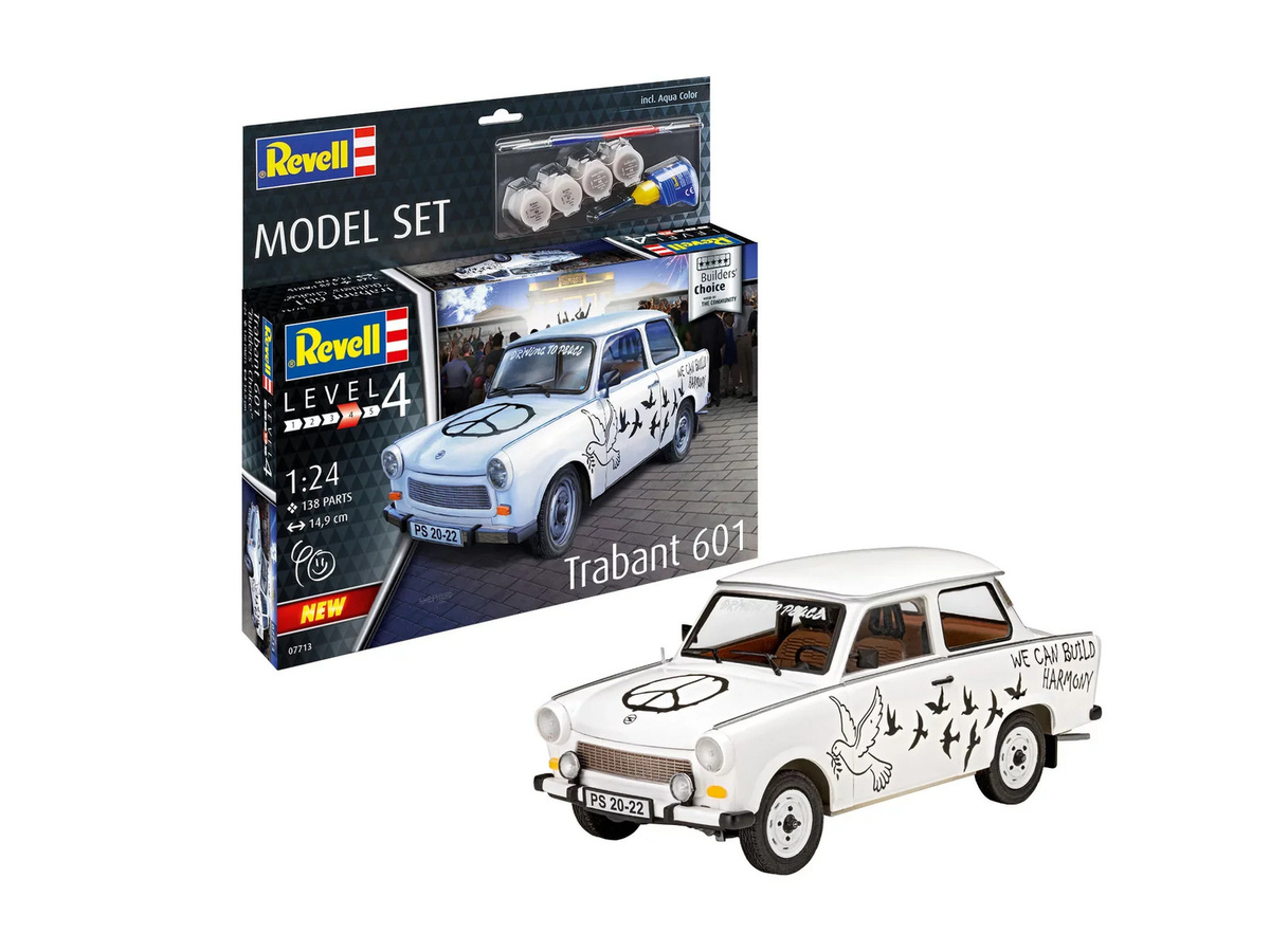 Revell Model Set Trabant 601S, Fahrzeuge - Bild 2