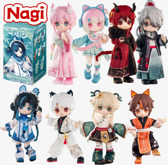 Bandai Nagi Yunxu Ji Serie Blind Box, Action Figure Puppe, Einzelfigur - Bild 1
