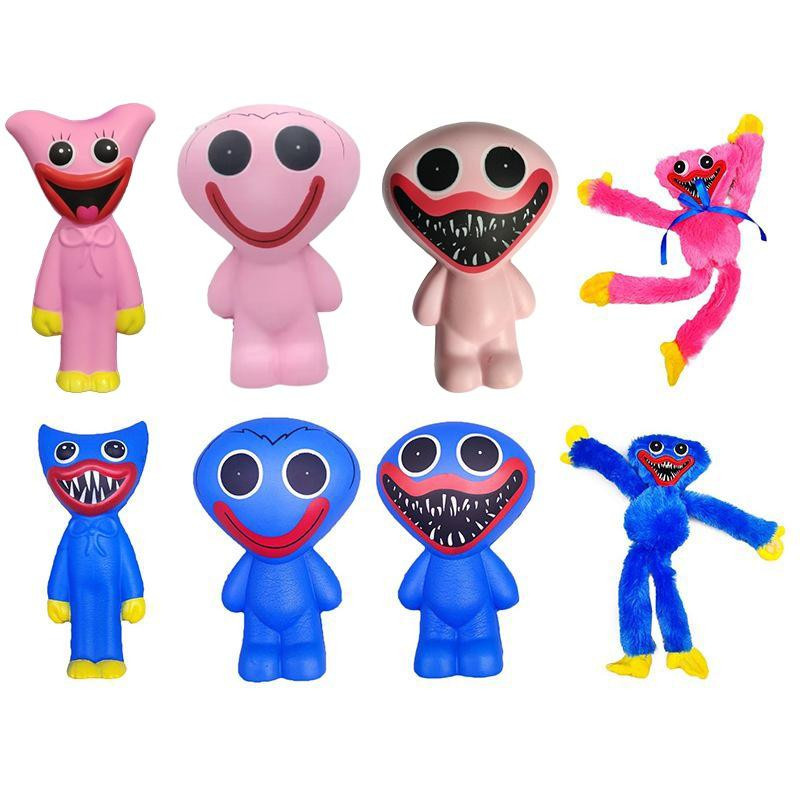 NovaGlade Poppy Playtime Huggy Wuggy Kissy Missy Plüschtier Pink - Bild 2