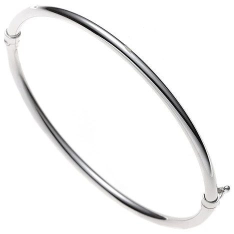 Colfem Armreif 585 Weißgold, oval, Unisex - Bild 1