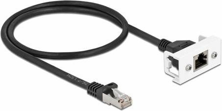 Delock 87110 Ethernet LAN Kabel in Schwarz - Bild 1